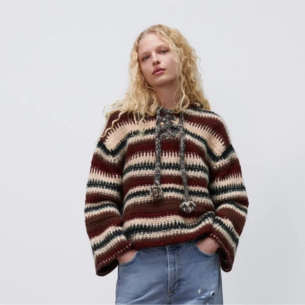 ZARA WOOL ALPACA SWEATER